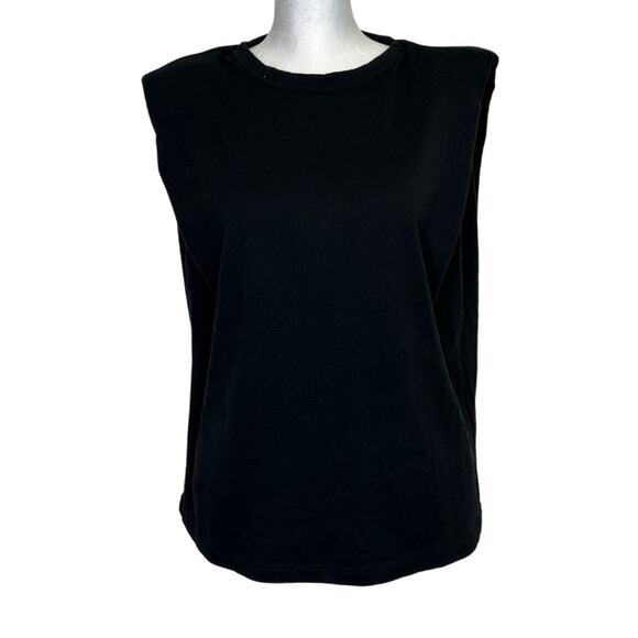 Black Dynamite Muscle Tee with Shoulder Pads - Size S - Picture 1 of 3